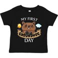 thumbnail image 3 of Inktastic My First Groundhog Day- cute Boys or Girls Toddler T-Shirt, 3 of 5
