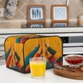 thumbnail image 6 of Daiia Colorful Sweaters And Strings Pattern 4 slice Toaster Cover, Toaster Appliance Dust-proof Cover For Kitchen Small Appliance Dust Cover and Fingerprint Protection, 6 of 7