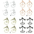 thumbnail image 3 of tamizeot 4 Pcs Support d'Affichage en Acrylique Transparent pour Base de Cristal Mini Chevalet Support de Pierres Précieuses, 3 of 6