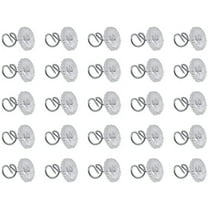 Clear Twist Pins,Transparent Plastic Head Screw Nail Sewing and Home Sofa Decor for Upholstery, Couch, Bedskirts and Slipcovers (50-Pack)