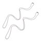 thumbnail image 1 of Colr de cadena de de material acero inoxidable de 2 pieza , envejecidas cadenas de material acero, conectores a Hugo Collar de cuentas de acero inoxidable, 1 of 6