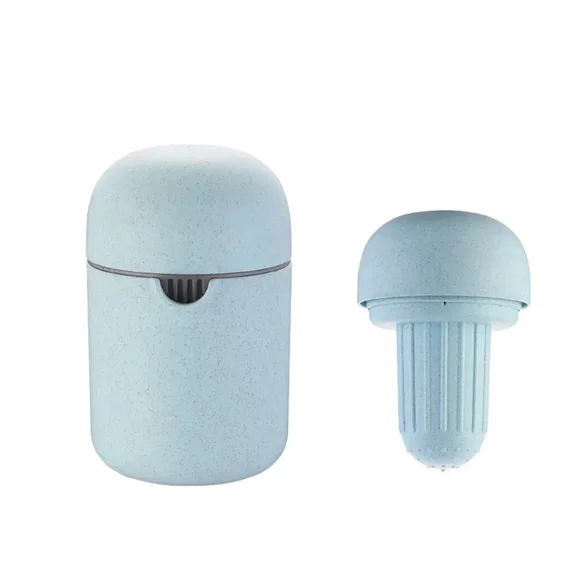 Blue Juicer Simple Manual Lemon Juicer Squeezer Small Portable Lime Orange Jui.