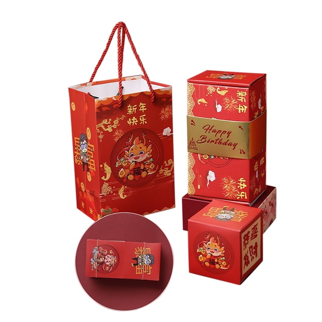 EDTara Surprise Gift Box Set Creative Foldable Surprise Gift Box Explosion For Money For Birthday New Year Gifts