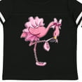 thumbnail image 4 of Inktastic Flamingo Ballerina in Tutu and Ballet Toe Shoes Boys or Girls Toddler T-Shirt, 4 of 5