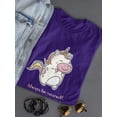 thumbnail image 3 of Be Yourself Or A Unicorn T-Shirt Women -SPIdeals Designs, Female 4X-Large, 3 of 4