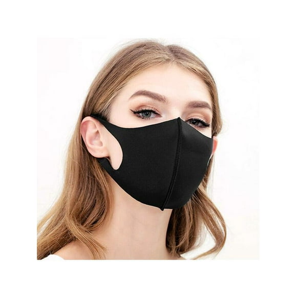 2pcs Dustproof Mouth Mask Anti-fog Reusable Mask With 12 Filter Valve Face Mouth Cover