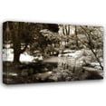 thumbnail image 1 of Alan Hausenflock 32x23 Gallery Wrapped Canvas Wall Art Titled - Garden Bridge I, 1 of 4