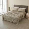 thumbnail image 5 of Linery & Co. Premium Rustic Lodge Microfiber Sheet Set Bear Mountain - Full, 5 of 5
