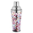 thumbnail image 1 of 16OZ(450ml) Plástico Cóctel Coctelera con Colador, Inoxidable Acero Superior Cóctel Coctelera Botella Vino Mezclador para Bar Fiesta Casa Vino Coctelera Bar, Colorido, 1 of 7
