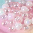 thumbnail image 1 of 10 Uds. Adorno de pastel de bola láser transparente adornos para hornear boda Baby Shower suministros de fiesta de cumpleaños Navidad, 1 of 4