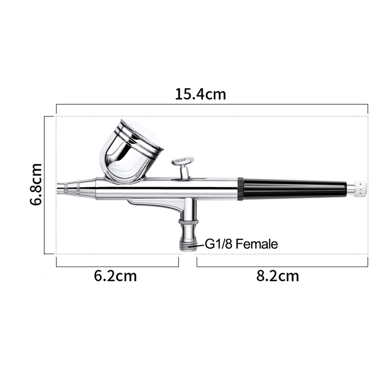 Paint Sprayer 0.3mm Airbrush Pen Cosmetic Foundation Makeup Art Design Black Ice Spraying Paint Color Gun ,Versatile applications