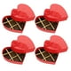 thumbnail image 4 of Cajas de chocolate en forma de corazón para el Día de San Valentín, 4 Uds., cajas de embalaje de regalo creativas, 4 of 6