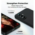 thumbnail image 2 of LeYi for Galaxy A36 5G Phone Case: Samsung A36 5G Case with 2 Pack Tempered Glass Screen Protector, Soft Liquid Silicone Shockproof Anti-Scratch Phone Case for Galaxy A36, Black, 2 of 7