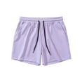 thumbnail image 3 of Mens Shorts Clearance! SNOWSONG Men's Stretch Sweatpants Quick Dry Plus Size Athletic Slim Shorts, Gym Shorts Men Plus Size Shorts Mens Shorts Casual, Clearance Sale Purple S, 3 of 7