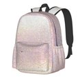 thumbnail image 1 of Disketp Glitter Light Pearl for Large Capacity Lightweight Student Backpack,Travel backpack,Perfect for School, Travel, and Work, Comfortable and Stylish, 1 of 8