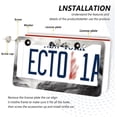 thumbnail image 4 of Wolf Pattern Grey License Plate Frame, Aluminum Car Tag Frames, 2 Pack Universal Car License Plate Covers with 2 Holes and Screws Decorative, 4 of 7