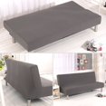 thumbnail image 1 of CHOK 2024 Futon Slipcover Armless Sofa Covers Stretch Sofa Bed Slipcover Protector Elastic (Light Gray Animal), 1 of 7