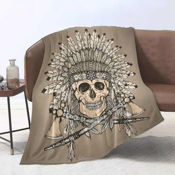 Unique Print Blanket Throw Comfortable Warm Velet Plush Fluffy Throw Blanket Perfect Gift for Couch Sofa or Bed 50"(Width) x 80"(Length)