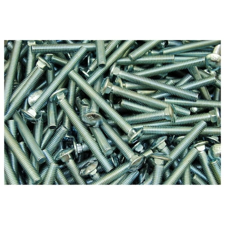 

(50) Carriage Head Bolt 3/8-16 x 3-1/2 Zinc Plated 307A