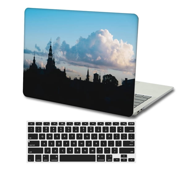 KSK KAISHEK Hard Case Compatible 2016 2017 2018 2019 Released Newest MacBook Pro 15 inchs Touch Bar + Black Keyboard Cover Model: A1990 A1707 Colorful B 0846