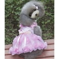 thumbnail image 6 of UOSIA Dog Dress Luxury Puppy Skirt Dog Clothes Princess Dresses Wedding,L,Pink, 6 of 6