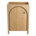 thumbnail image 4 of Vanity Cabinet (Sink not included), Brown Oak, Wood, Hotel Bedroom Bathroom, Modern Contemporary HB36359, 4 of 11