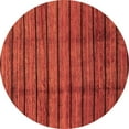 thumbnail image 1 of Ahgly Company Indoor Round Abstract Brown Modern Area Rugs, 7' Round, 1 of 4