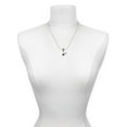 thumbnail image 2 of Delight Jewelry Crystal Black Channel Drop - Silver-tone Rope Charm Bead Dangle with Mini 2025, 2 of 4