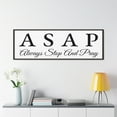 thumbnail image 7 of Stop & Pray 1 Thessalonians 5:17 White Bible Verse Canvas Christian Wall Art Ready to Hang Unframed, 7 of 7