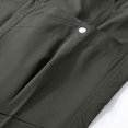 thumbnail image 7 of Yaoyar Men's Solid Color Loose Technical Cargo Trousers with Drawstring Pockets Utility Design Functional Long Pants,XXL,Army Green, 7 of 7