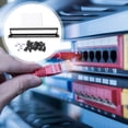thumbnail image 4 of Panel de conexión de red Panel de perforación Ethernet Panel de conexión de 24 puertos Rack de red, 4 of 7