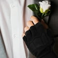 thumbnail image 4 of Ridding Gloves Cycling Bike Outdoor Black Nylon Men and Women Fitness Miss, 4 of 6