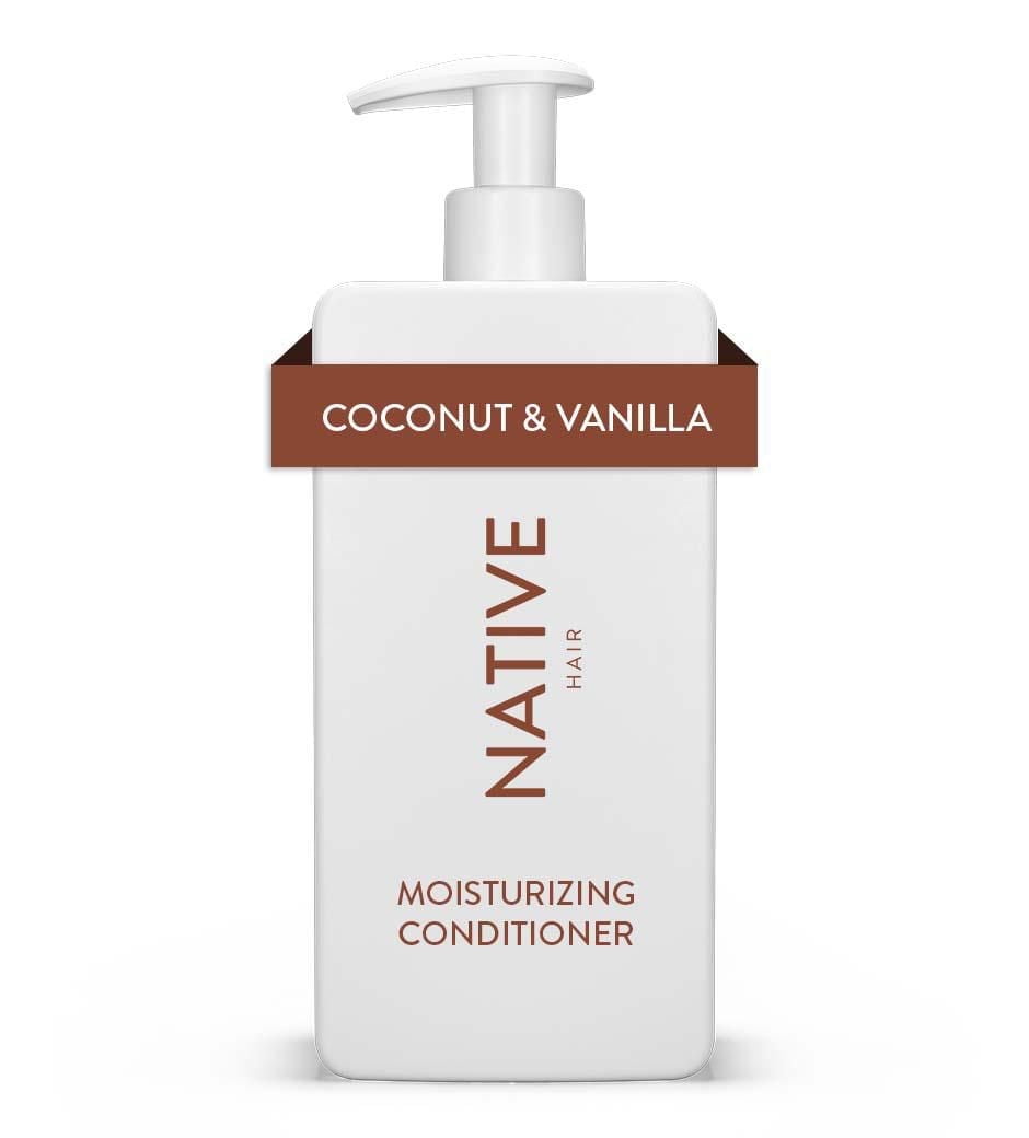 Native Moisturizing Conditioner, Coconut & Vanilla, Sulfate & Paraben Free, 487mL