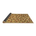thumbnail image 2 of Ahgly Company Indoor Square Southwestern Brown Country Area Rugs, 3' Square, 2 of 4