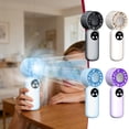 thumbnail image 1 of Sentmoon Small Fans Portable Travel Fans Portable Cold Ice Handheld FanPortable Quiet Mini Fan with Long Battery USB Rechargeable Fan Ice Compress Fan for TravelOutdoor, 1 of 7