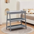 thumbnail image 4 of Baby changing mesa con waterproof pad: a portable diaper changing station in gray, 4 of 7