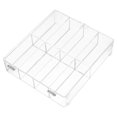 thumbnail image 1 of Transparent Display Case Plastic Storage Box For Miniature Display Elegant Design Desk Organization 1Pcs, 1 of 5