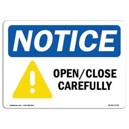OSHA Notice Sign - No Admittance Authorized Persons Sign With