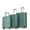 Green, variant on 3-Piece Nested Spinner Suitcase Luggage Set with TSA Lock