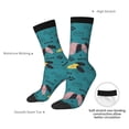 thumbnail image 6 of Honeii Dachshund Dog Print Adult Socks,Crew Socks,Casual Calf Socks,Daily Wear Socks for Men & Women, Perfect for Sports, Casual and Everyday Use, 6 of 6