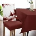 thumbnail image 5 of Halloween Dining Room Chair Covers Set of 6, Bloody Handprint Horror Blood Stretch Chair Slipcovers Removable Washable Seat Cover Chair Protectors for Kitchen Home, Hotel Banquet, 5 of 6