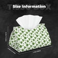 thumbnail image 5 of Rocae St. Patrick's day Print Long Tissue Box Lid Durable Leather Tissue Box Lid Can Be Used as Modern Home Decoration, 5 of 7