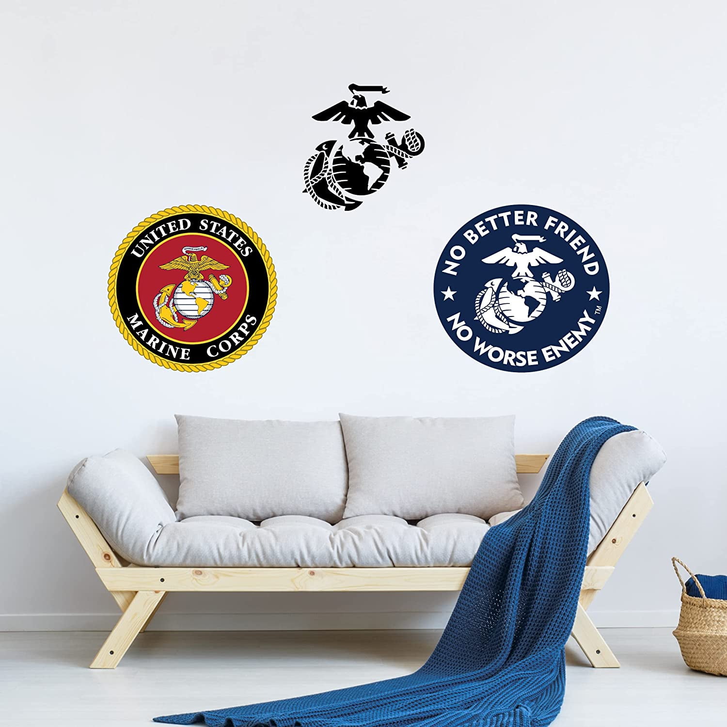 Amazon.com: Marine Decal Marine Sticker Marine Wall Art The Few The Proud  The Marines Wall Décor Marine Corps Armed Forces G3862 (22x35) : Sports &  Outdoors