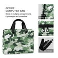 thumbnail image 4 of FORMRS 16" Laptop Sleeve Bag Carrying Case with Handle Travel Shoulder Briefcase, Army Green Camouflage Pattern, 4 of 8