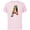 Soft Pink, variant on Marvel Avengers 60th Anniversary A-Logo Symbol Faces- Short Sleeve Cotton T-Shirt for Adults - Customized-Black