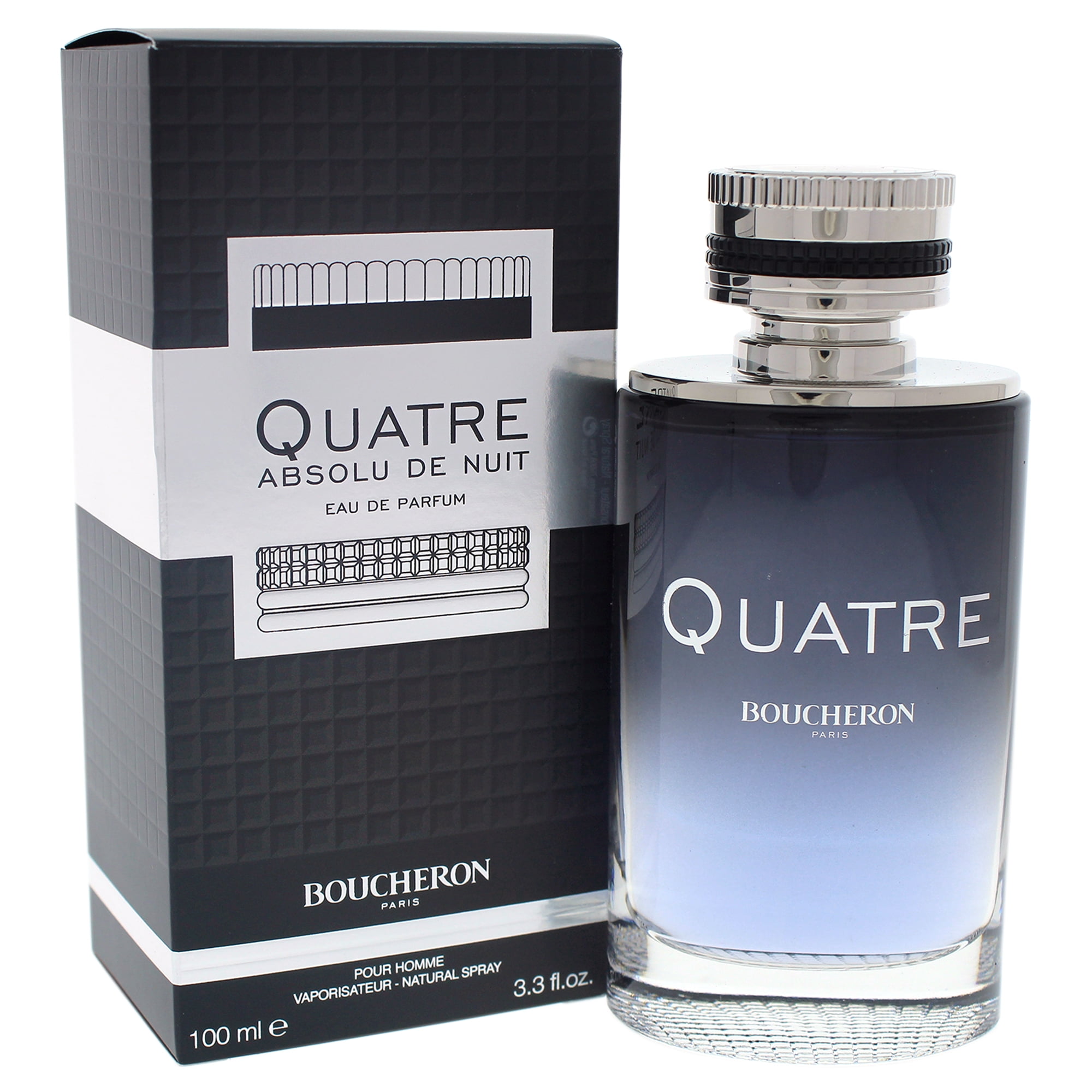 Boucheron Quatre Absolu De Nuit by Boucheron for Men 3.3 oz EDP