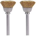 thumbnail image 3 of Dremel Genuine OEM Replacement 1/2" Brass Brushes, 2 Pack, 536-02, 3 of 3