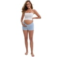 thumbnail image 5 of DARING DIVA Maternity Shaping Shorts Underwear Postpartum Boyshorts L Blue, 5 of 6