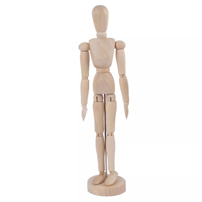 Wood Manikin Art Human Figure Artist Draw Painting Model Mannequin Jointed Doll 