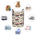 thumbnail image 4 of Cauagu Monster truck for Laundry Basket,Collapsible Organizer Basket for Storage Bin Toy Bins Gift Baskets Bedroom Clothes Children Nursery Hamper-Medium, 4 of 6